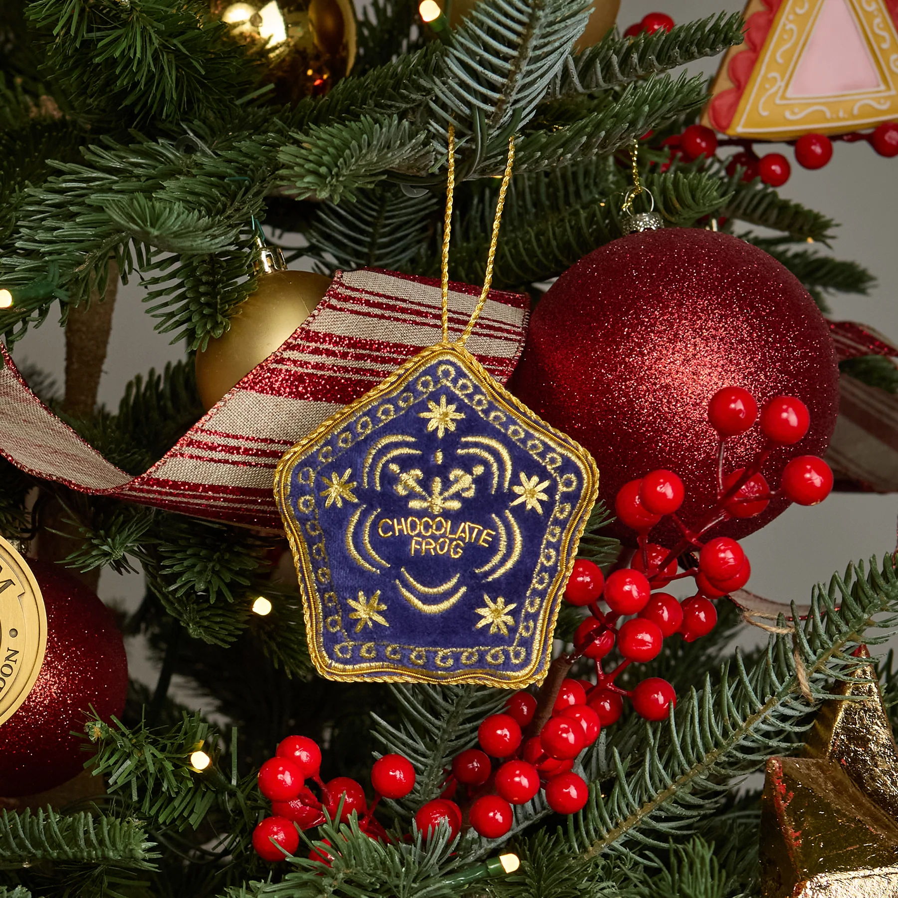 Chocolate Frog Embroidered Ornament - Image 3