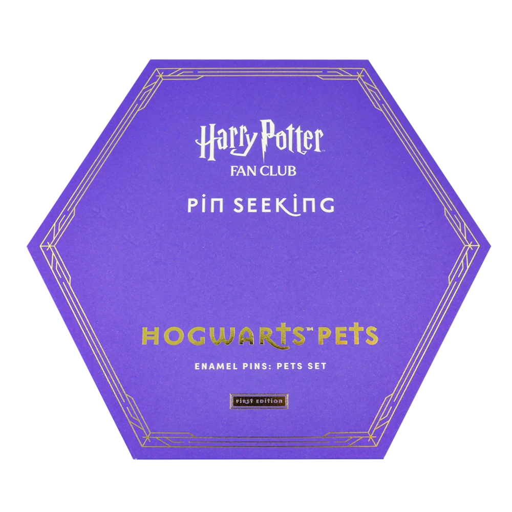 First Edition Hogwarts Pets Enamel Pins Set - Image 3