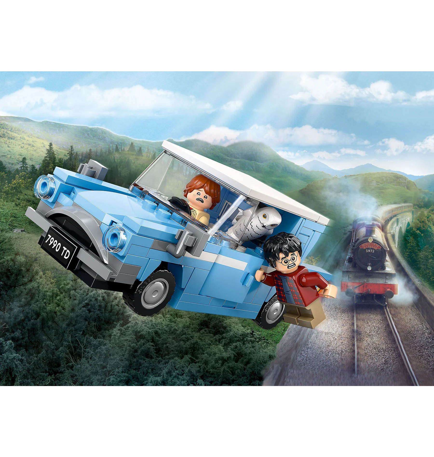 Flying Ford Anglia LEGO - Image 7