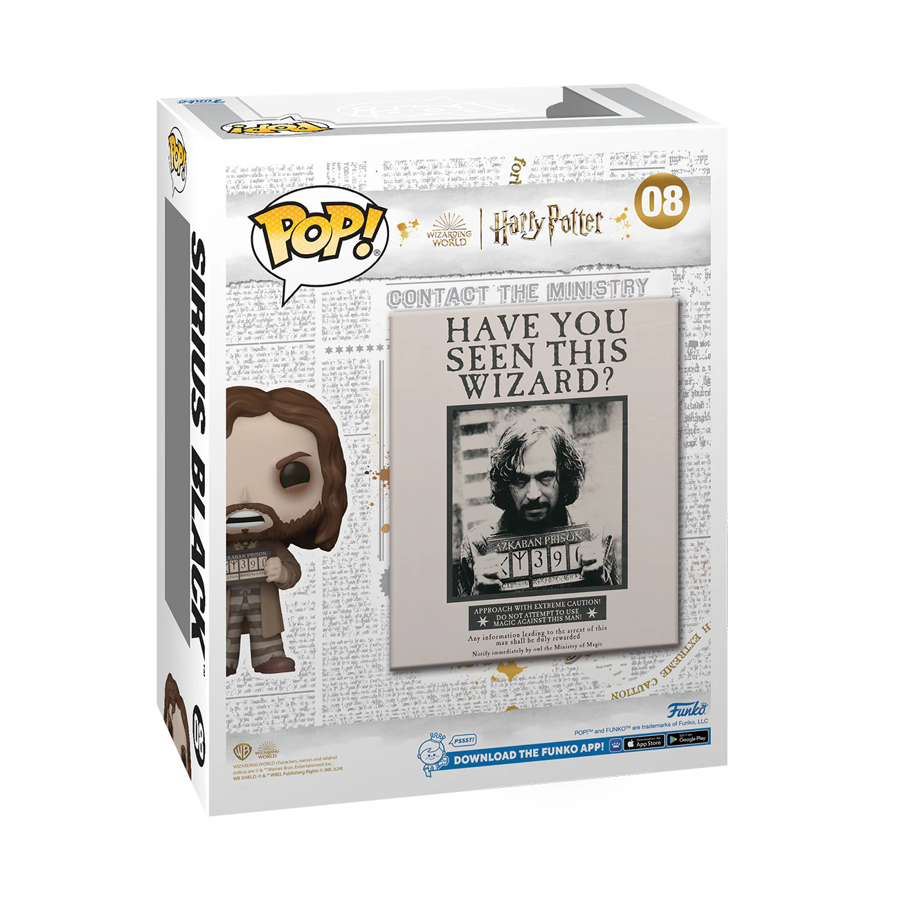 Funko POP! Cover: Sirius Black Vinyl Figure - Image 3