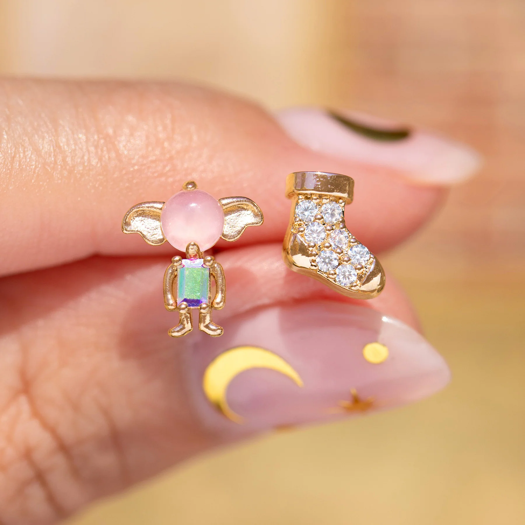 Girls Crew Dobby Is A Free Elf Studs - Image 3