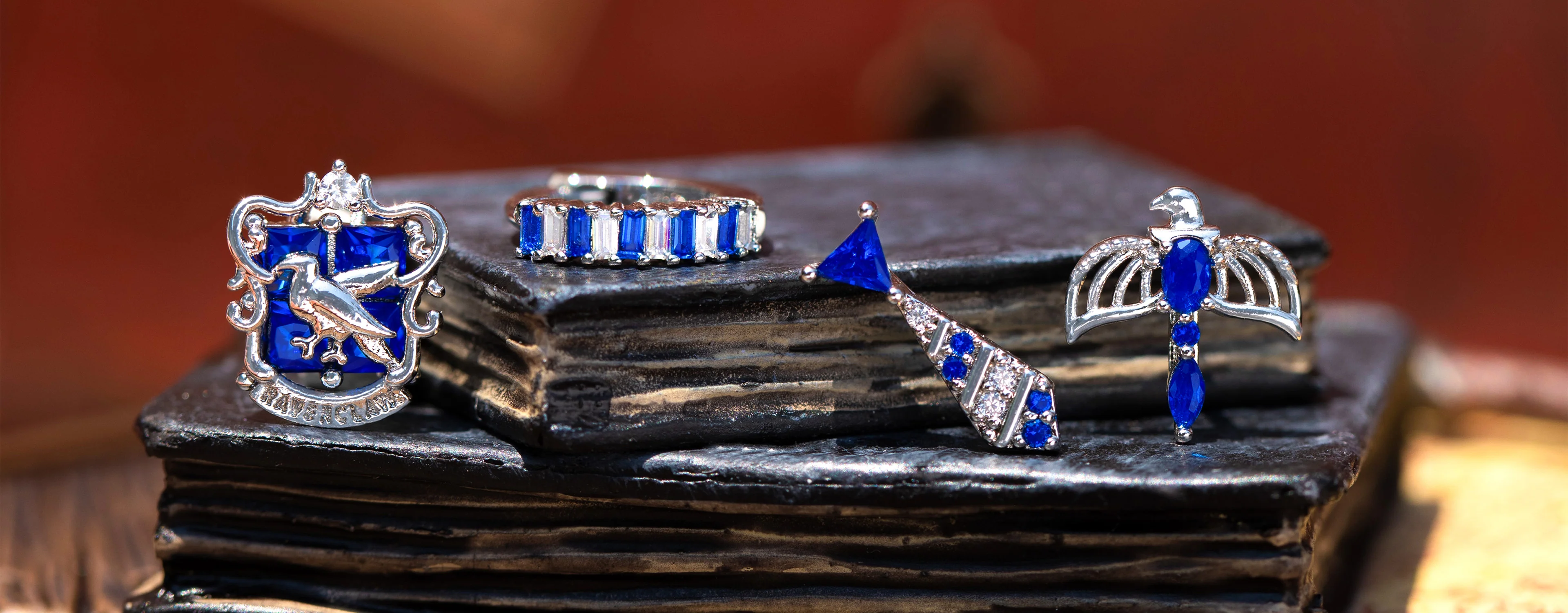 Girls Crew Ravenclaw House Earring Set - Image 4