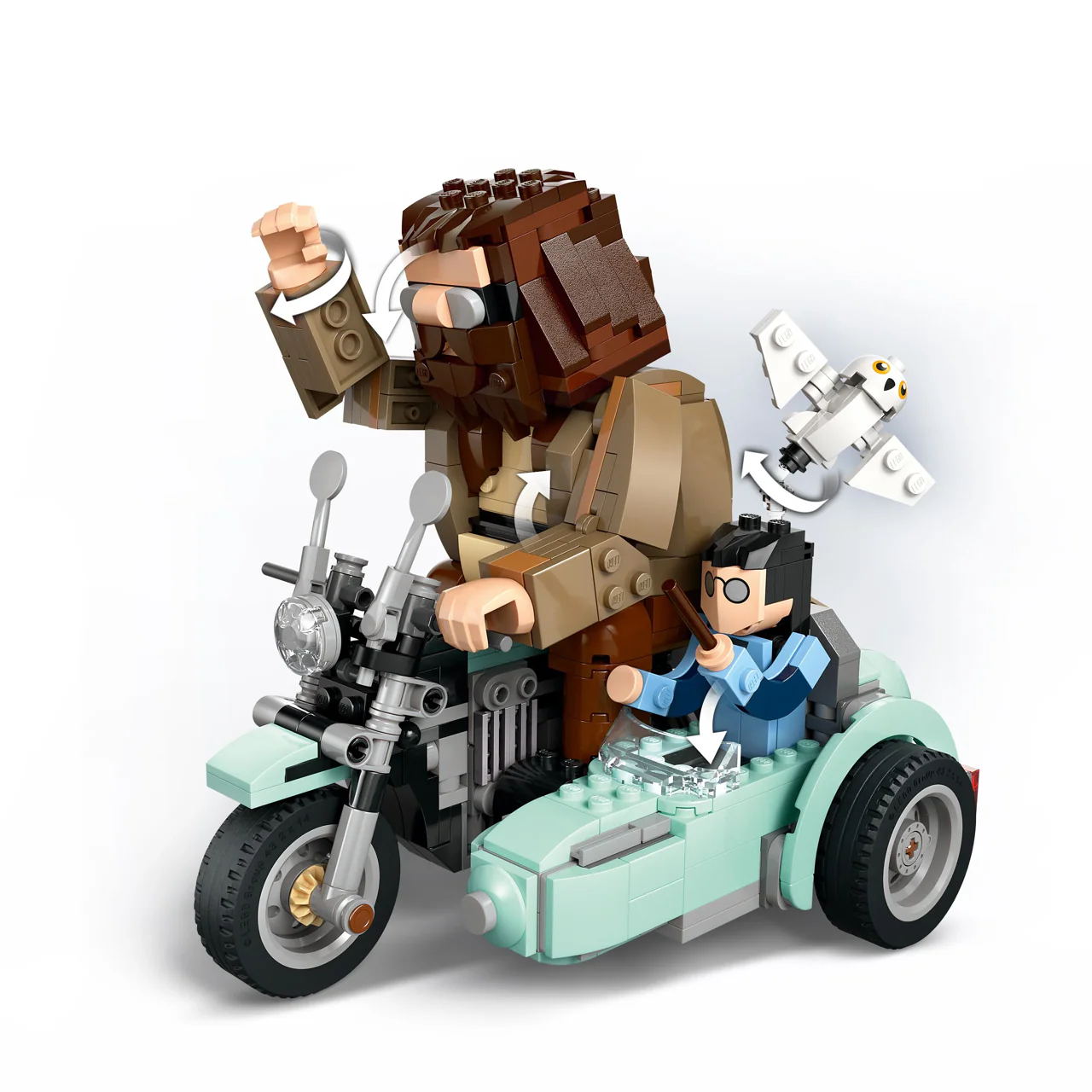Hagrid & Harry's Motorcycle Ride LEGO - Image 6