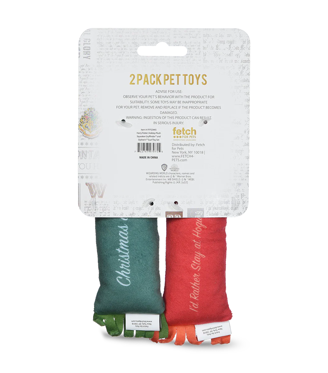 Harry Potter Christmas Scarf Dog Toy Set - Image 3