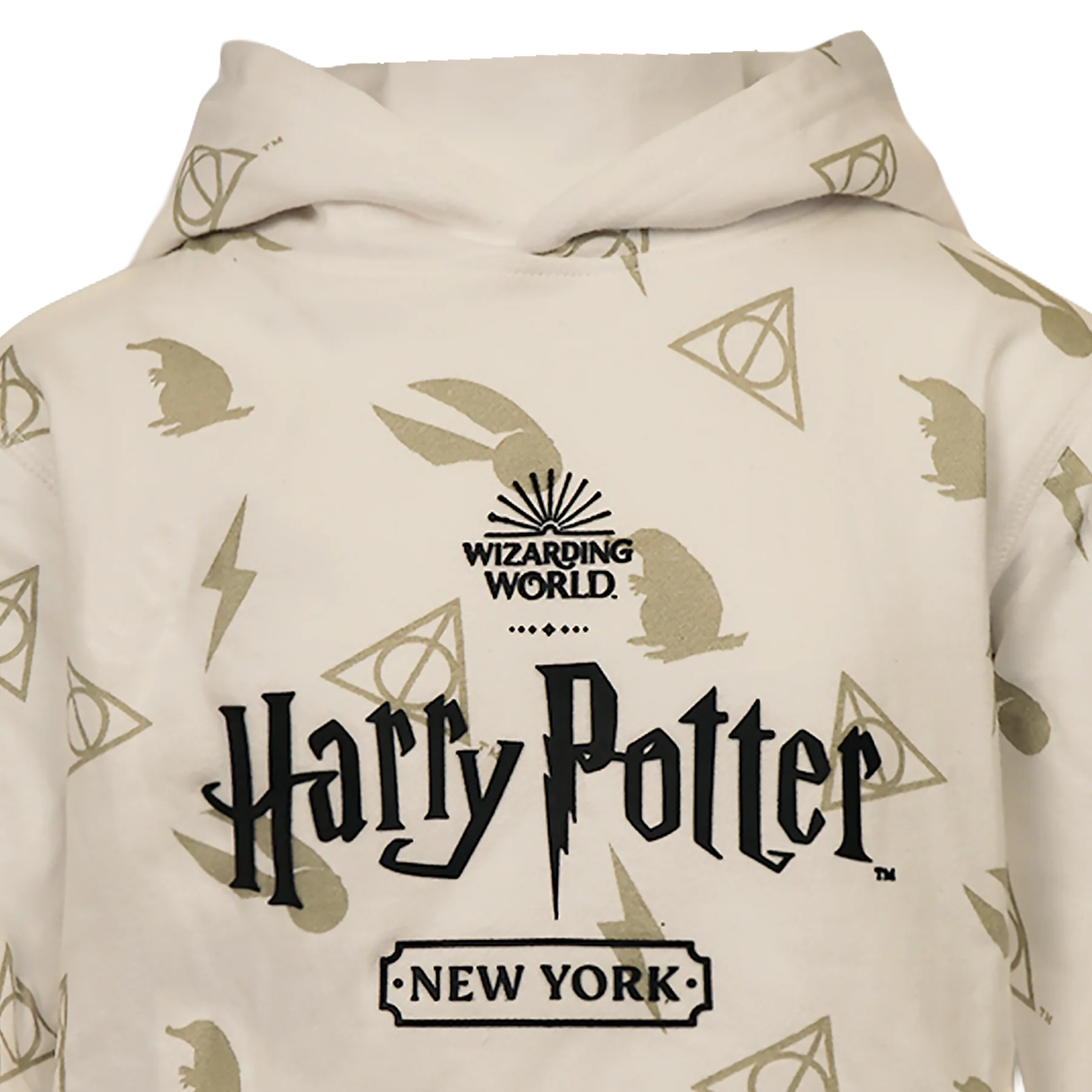 Harry Potter NYC Black & Gold Kids Hoodie - Image 3