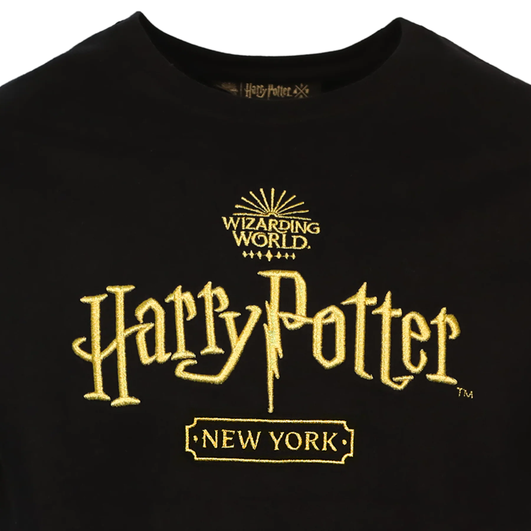 Harry Potter NYC Black & Gold T-Shirt - Image 3