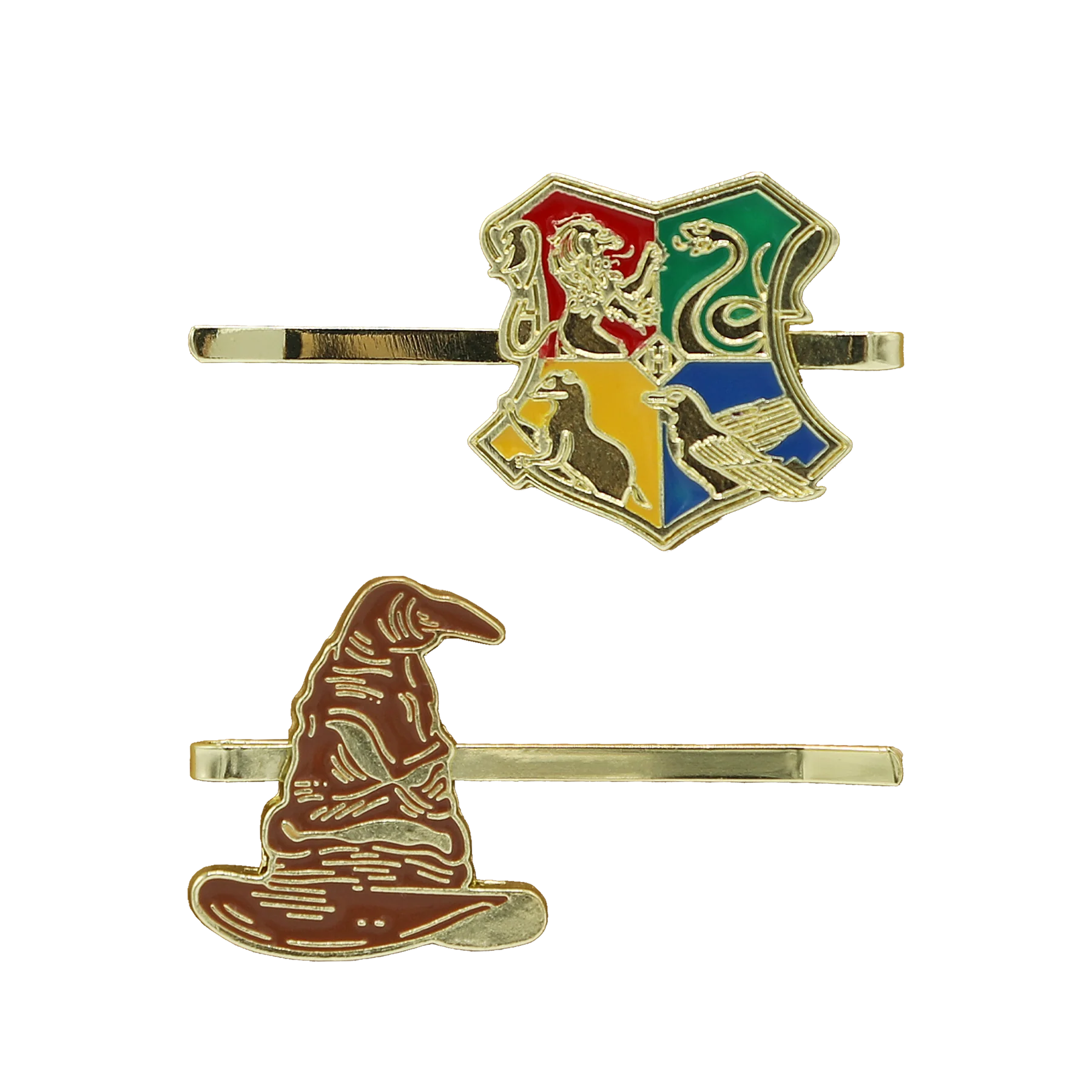 Hogwarts Crest Hair Clips 2-Pack - Image 2