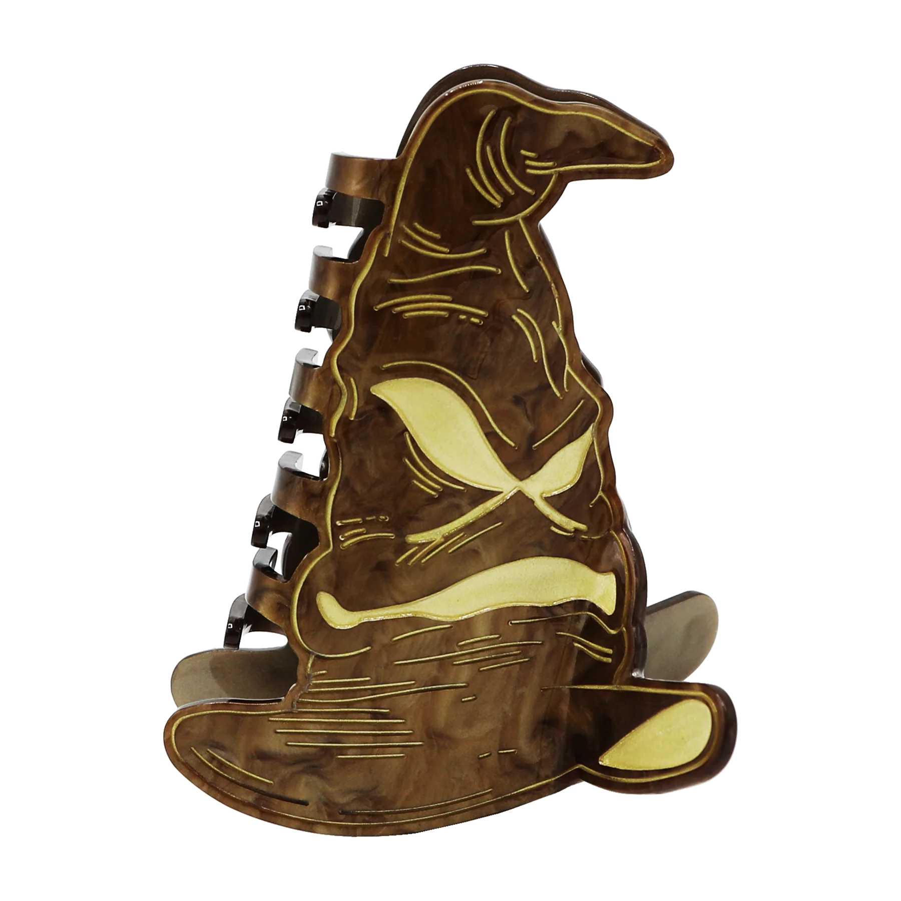 Hogwarts Crest Sorting Hat Hair Clip - Image 2
