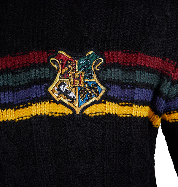 Hogwarts School Crest Knitted Sweater - Image 3