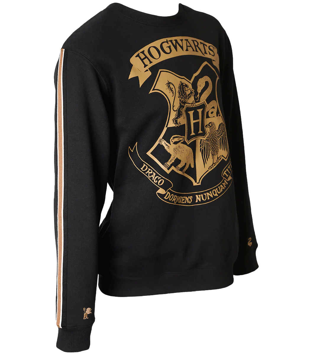 Hogwarts Striped Sleeve Sweatshirt - Image 2