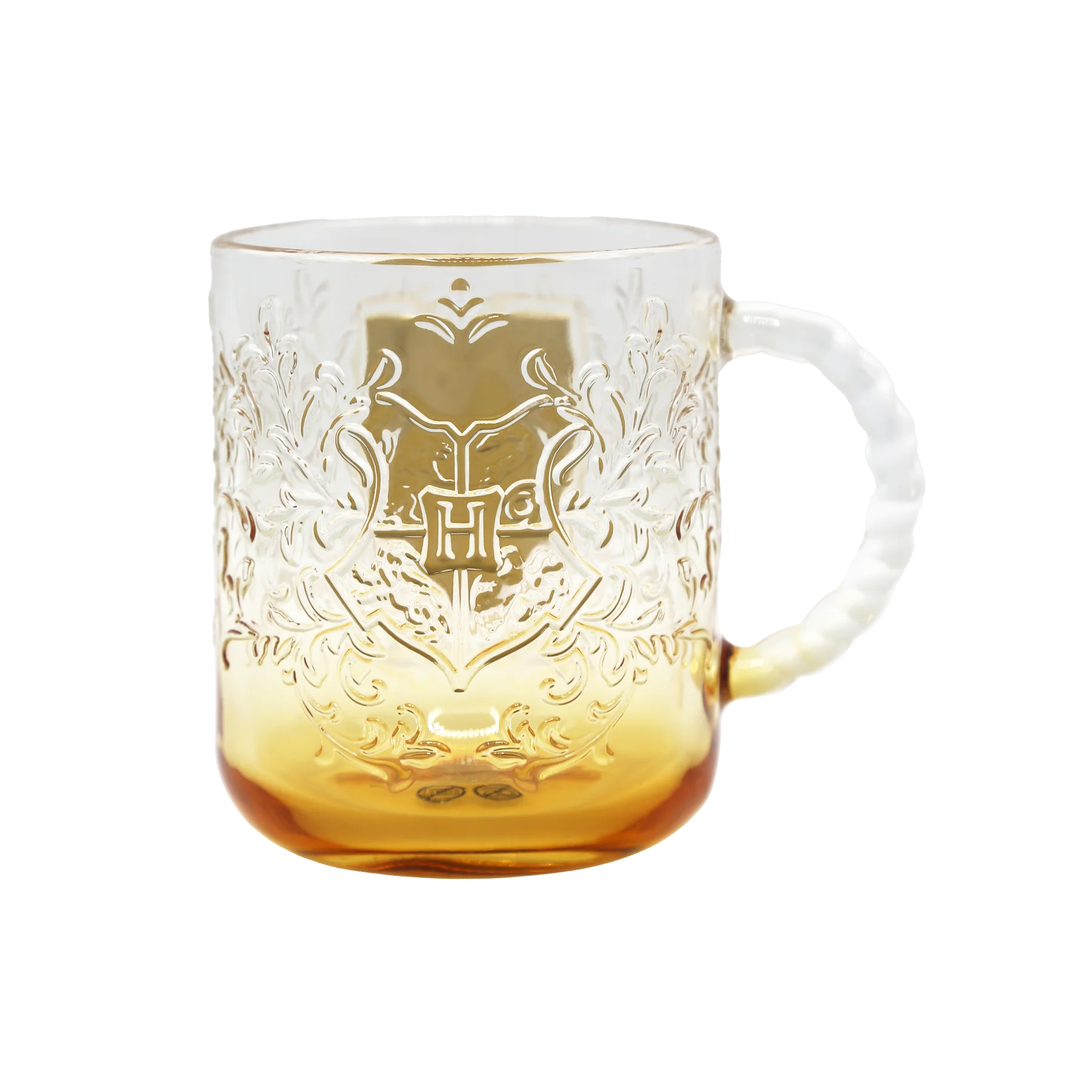 House Mascot Hufflepuff Glass Mug - Image 2