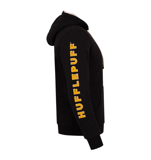 Hufflepuff Fleece Hoodie - Image 3