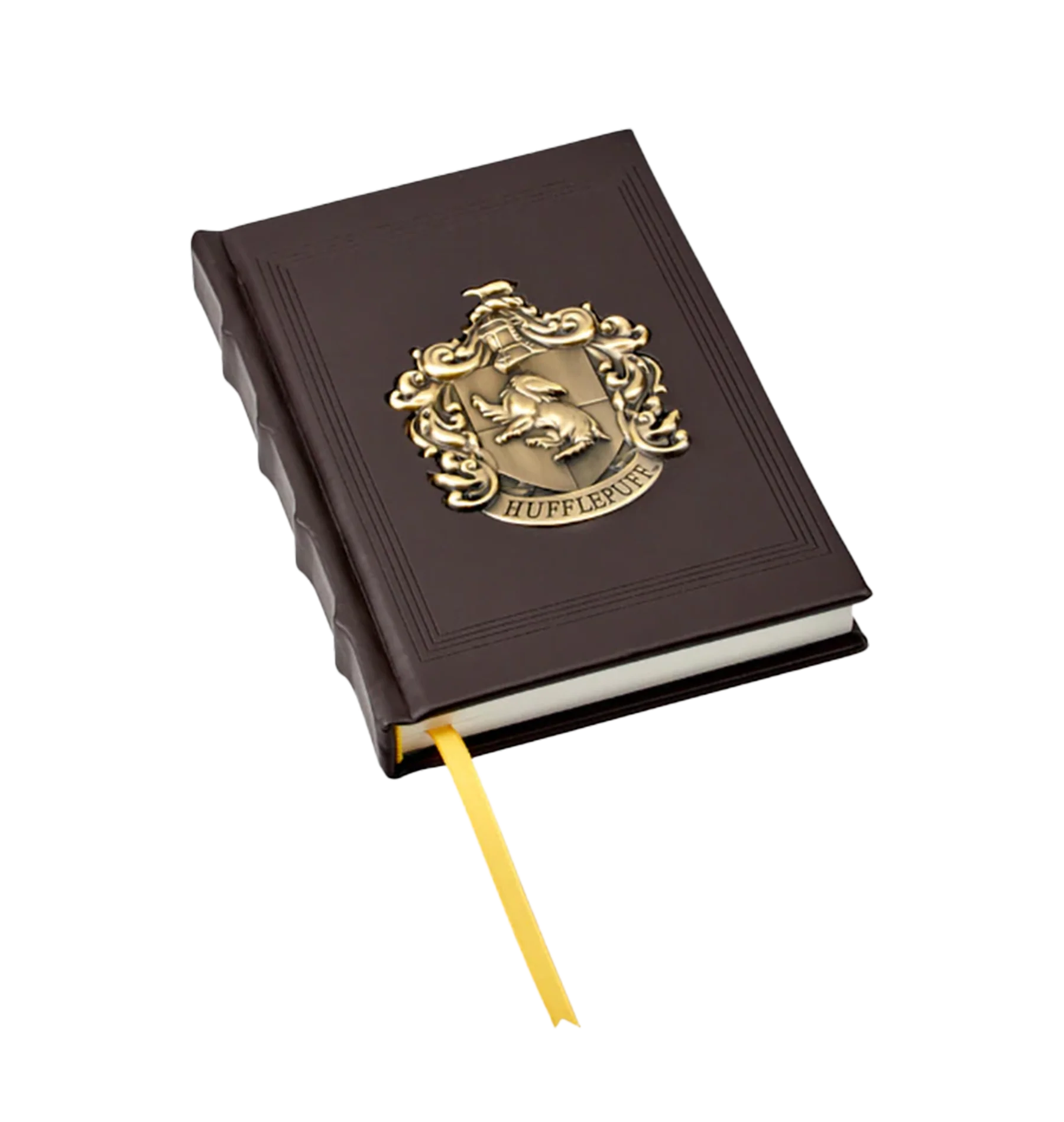 Hufflepuff Metal Crest Journal