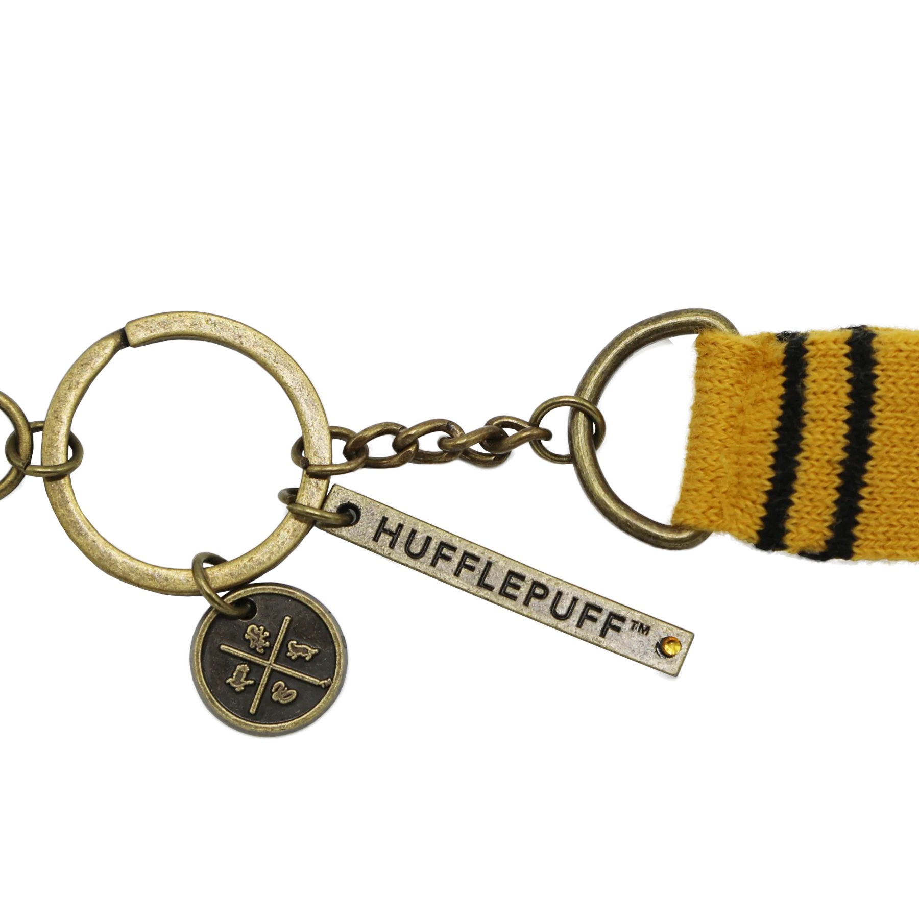 Hufflepuff Scarf Keyring - Image 2