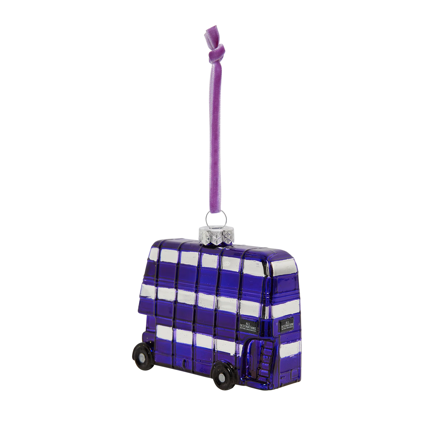 Knight Bus Glass Ornament - Image 2