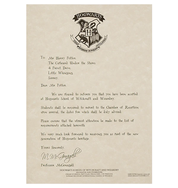 Personalized Hogwarts Acceptance Letter - Image 4