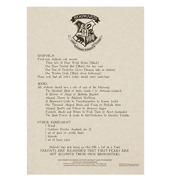 Personalized Hogwarts Acceptance Letter - Image 5