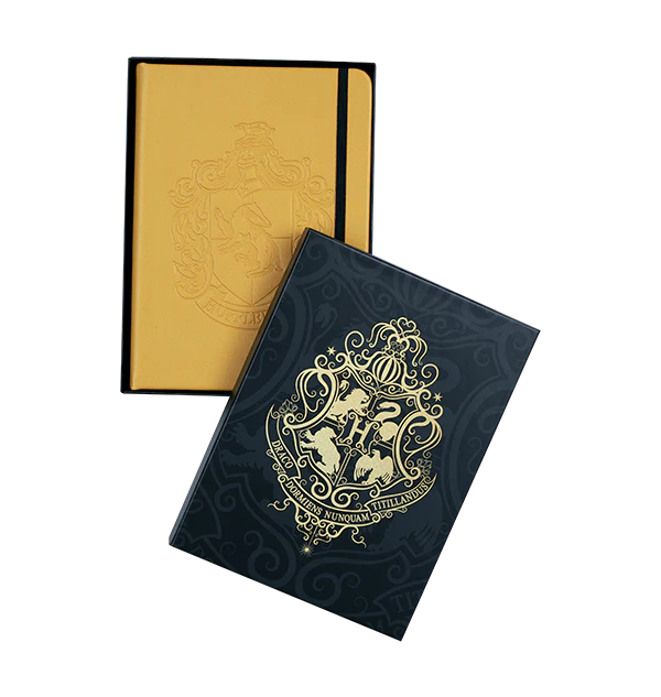 Personalised Hufflepuff Embossed Notebook - Image 3