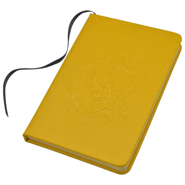 Personalised Hufflepuff Embossed Notebook - Image 4