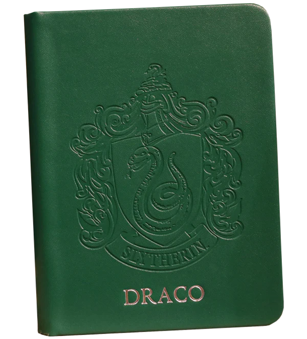 Personalized Slytherin Embossed Notebook - Image 6