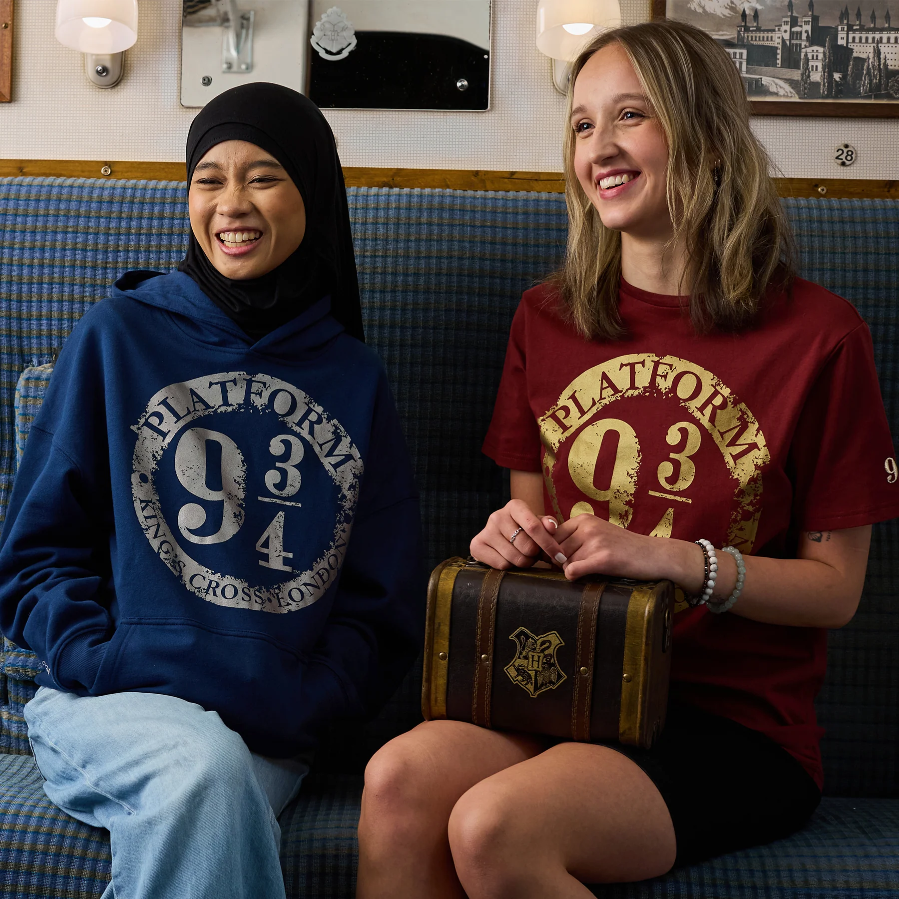Platform 9 3/4 Navy Hoodie - Image 4