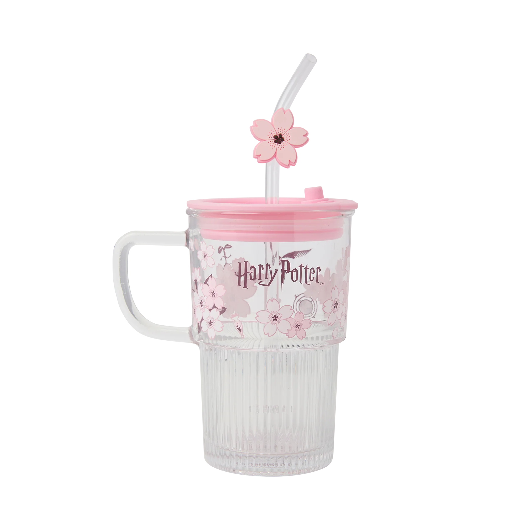 Sakura Glass Mug & Straw - Image 2
