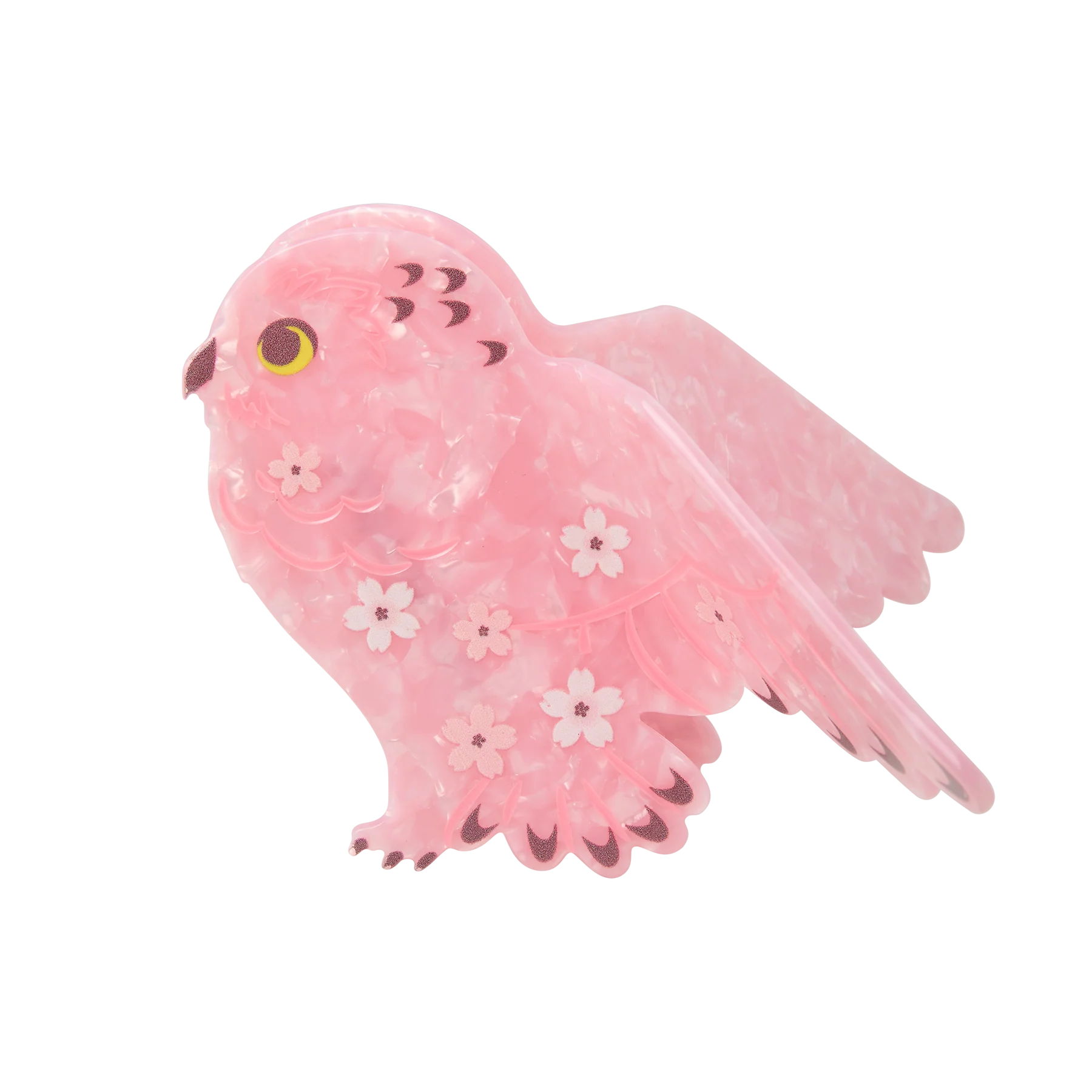 Sakura Owl Hair Clip - Image 4