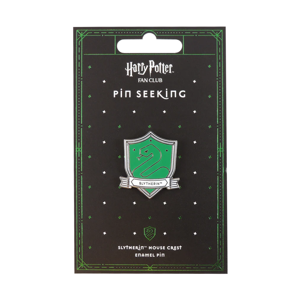 Slytherin House Crest Enamel Pin - Image 2
