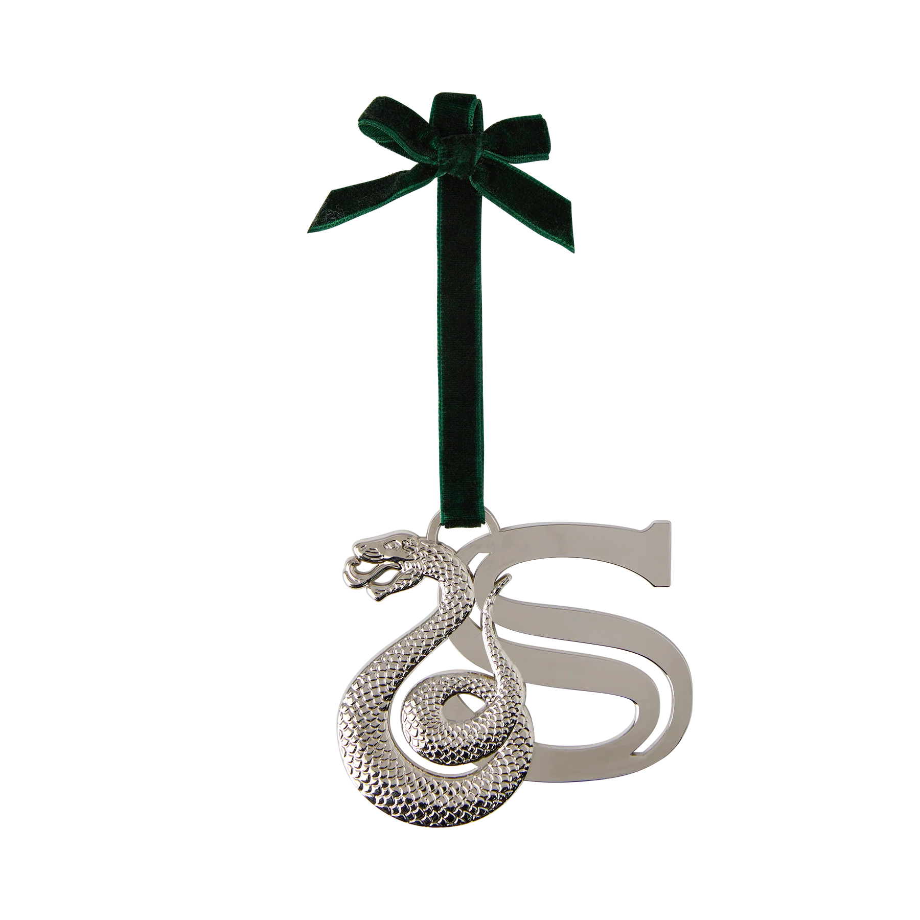 Slytherin 'S' Metal Ornament