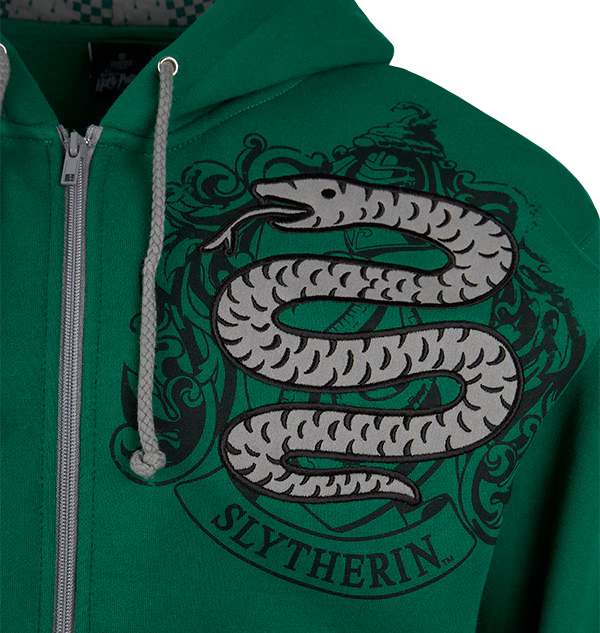 Slytherin Zip Hoodie - Image 4